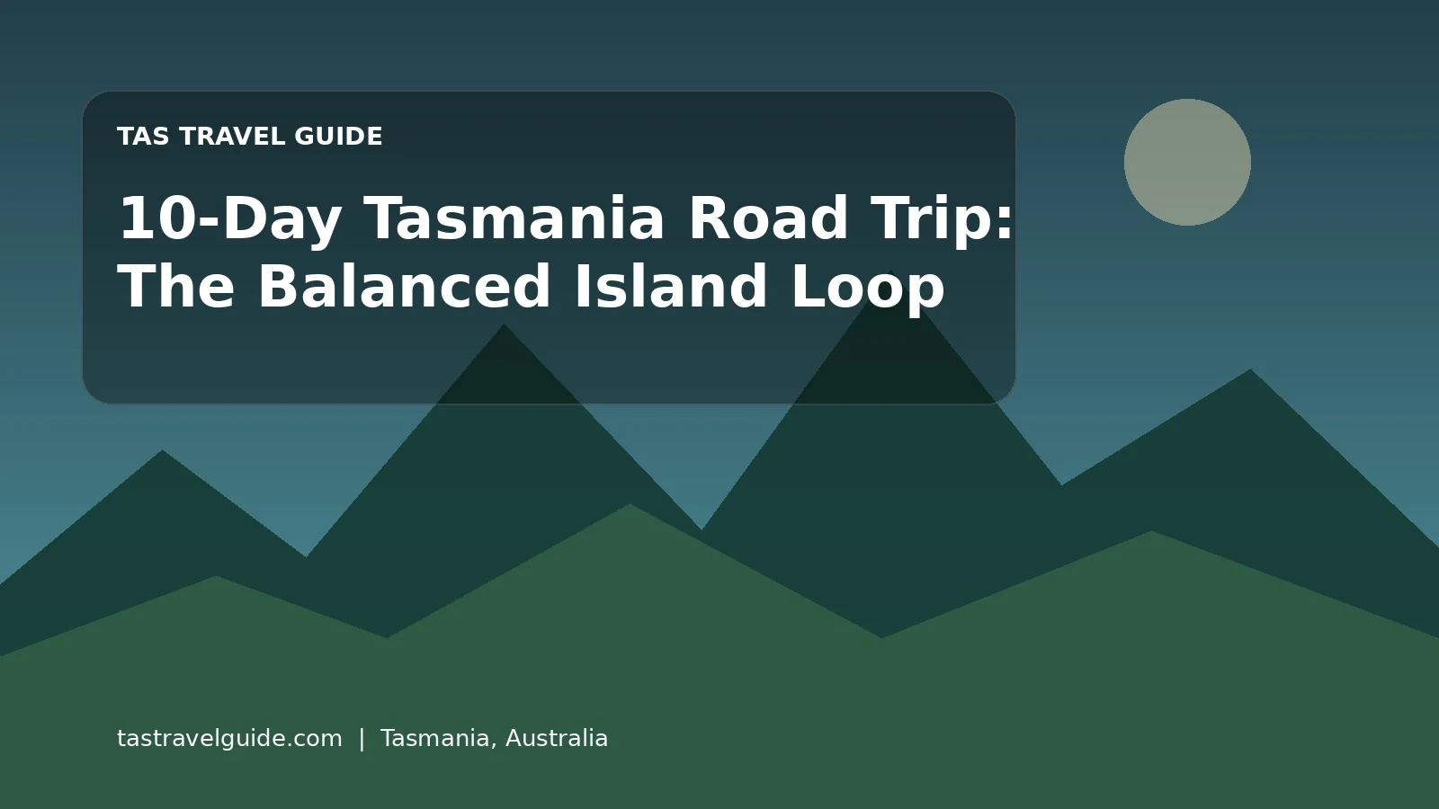 Tasmania East Coast road trip with turquoise bays and granite coast