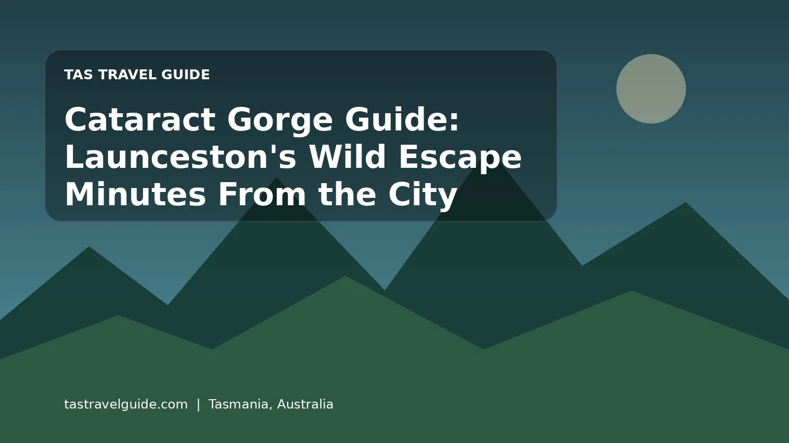 Cataract Gorge Reserve, Launceston